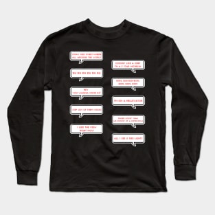 Pack Stray Kids quotes Long Sleeve T-Shirt